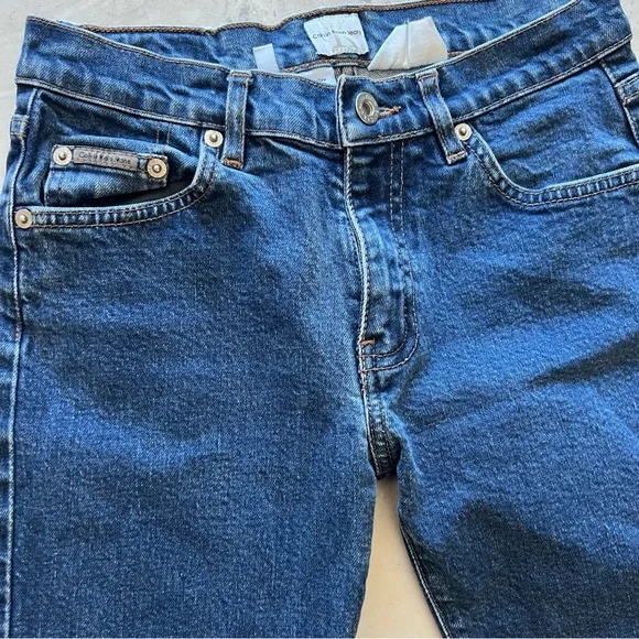 Vintage Calvin Klein Medium Wash Straight Jeans – Size 3 – Excellent Condition - Picture 7 of 7